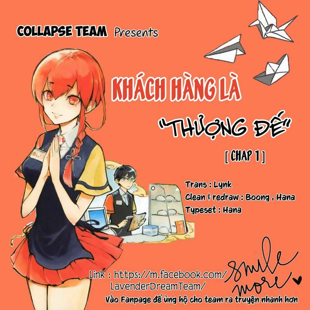 Khách Hàng Là "Thượng Đế" Chapter 1 - Trang 2