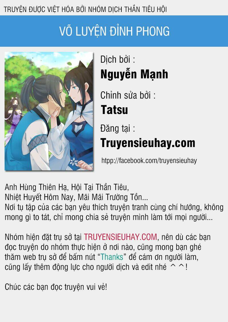 võ luyện đỉnh phong chapter 303 - Trang 2