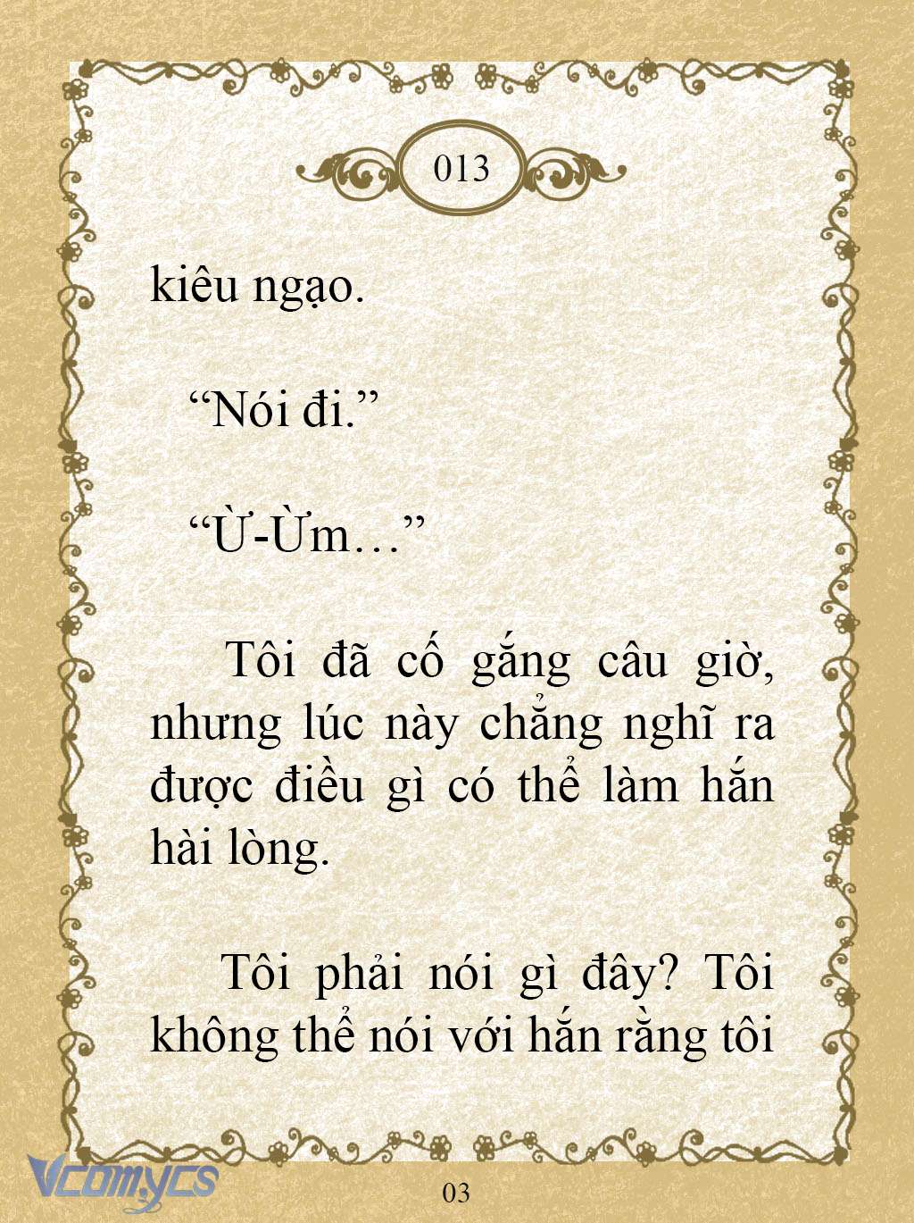 [Novel] Kẻ Phản Diện Được Định Phải Chết Chap 13 - Trang 2