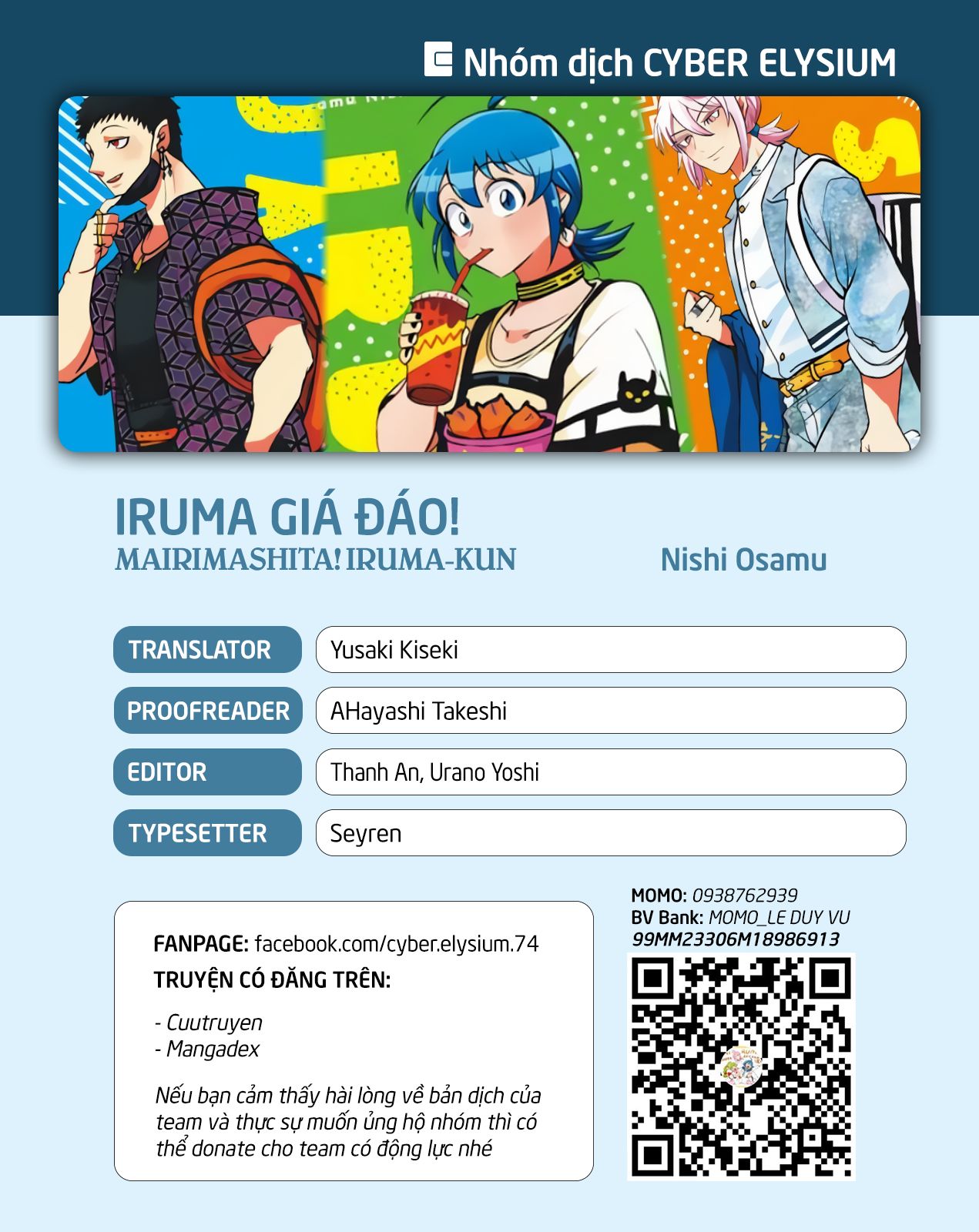 chào mừng cậu đến trường iruma-kun Chapter 375 - Next Chapter 376