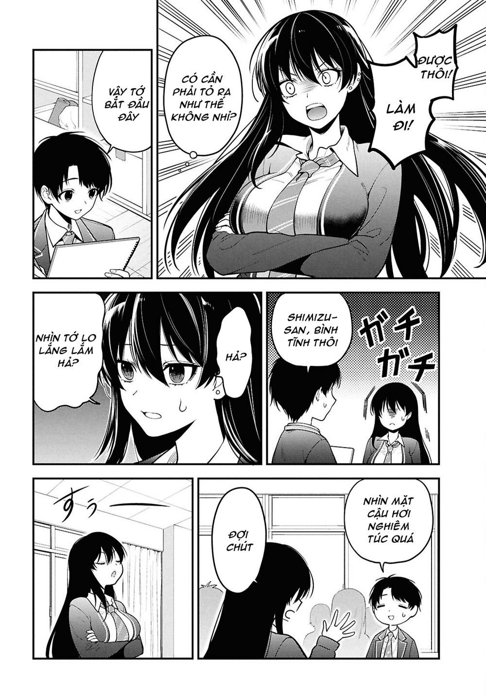 Tonari No Seki No Yankee Shimizu-San Ga Kami O Kuroku Sometekita Chapter 1 - Next 