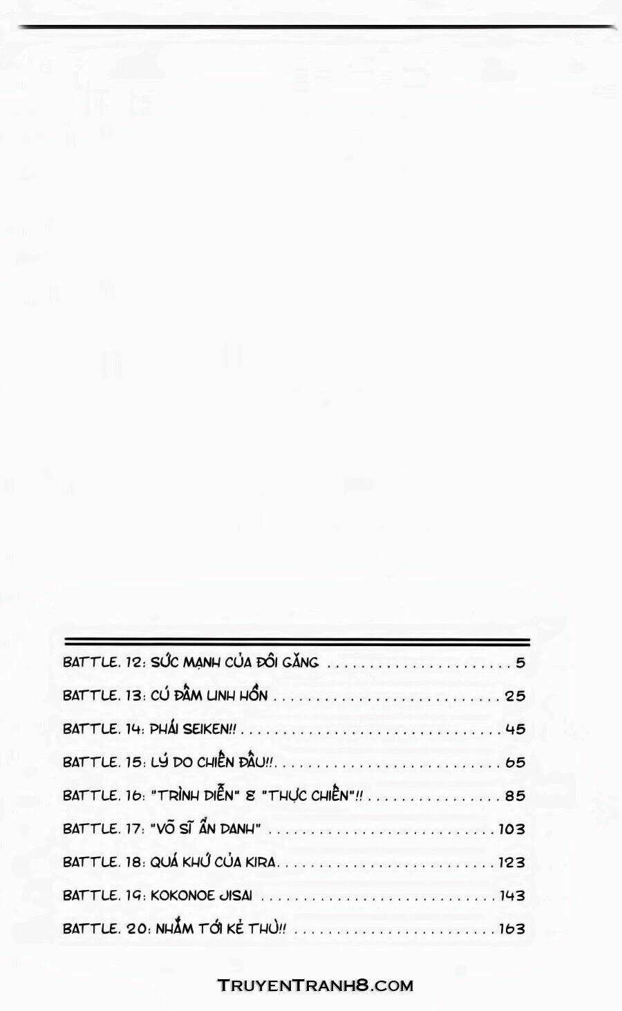 Huyền Thoại Karate Chapter 12 - Next Chapter 13